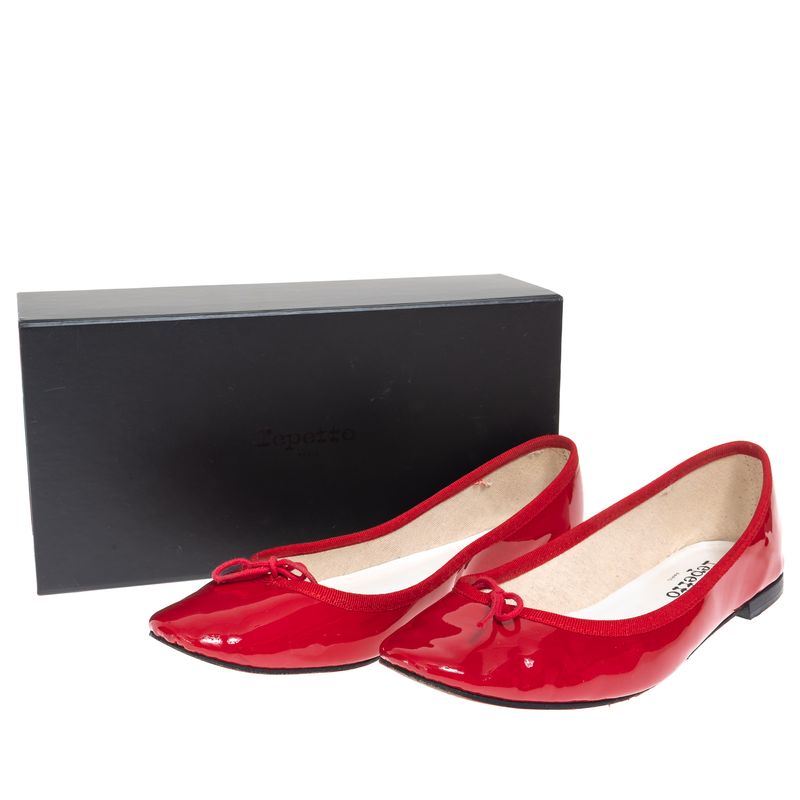 Sapatilha-Repetto-Cendrillon-Verniz-Vermelha