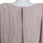 Vestido-Talbot-Runhof-Longo-Drapeado-Prateado