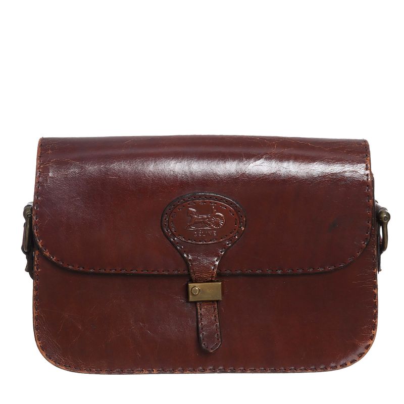 87416-Bolsa-Celine-Vintage-Transversal-Flap-Marrom-1.JPG