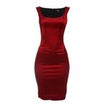 Vestido-Dolce---Gabbana-Cetim-Vermelho-