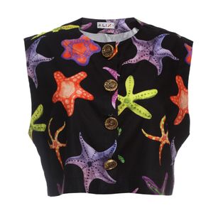 Colete Alix Estrelas Preto