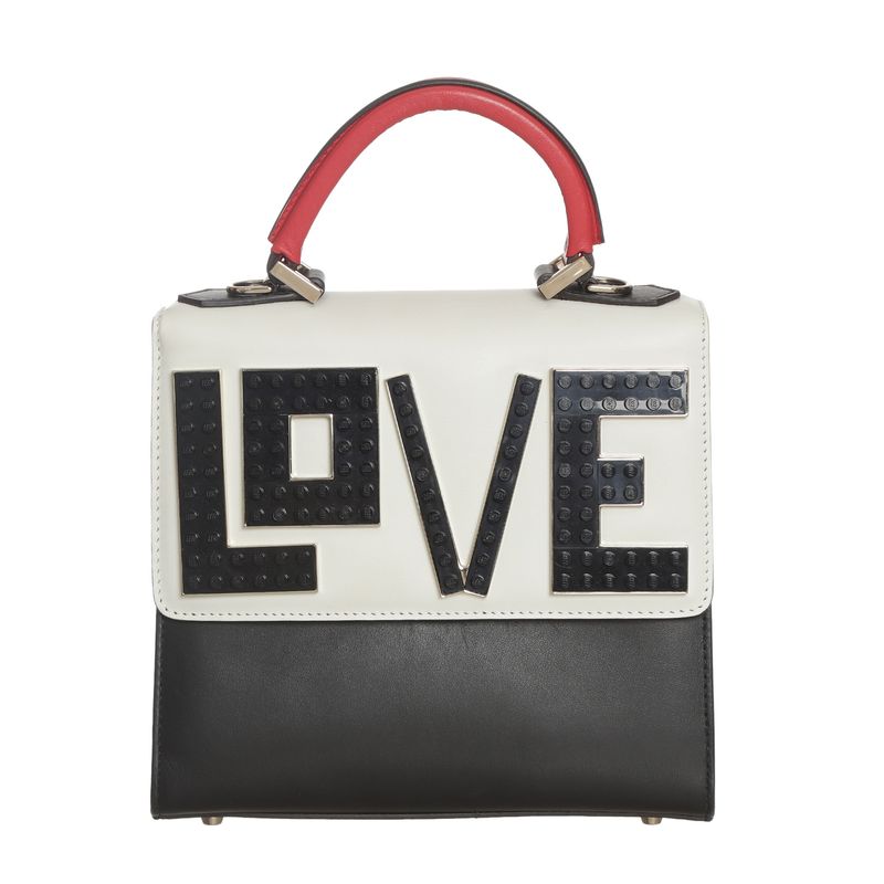 Bolsa-Les-Petit-Joueurs-Love-Branco-e-Preto