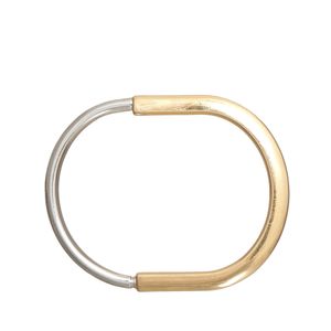 Bracelete Tiffany & Co. Lock em Ouro Branco e Amarelo