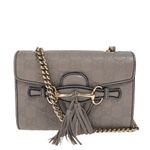 Bolsa-Gucci-Emily-Guccissima-Mini-Cinza-