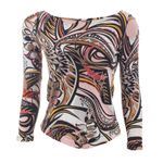 Blusa-Emilio-Pucci-Estampa-Gafanhoto-Rosa