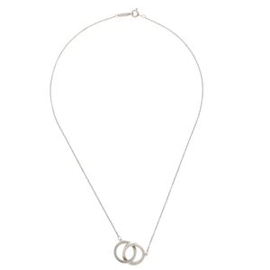 Colar Tiffany & Co Interlocking Circles Prata