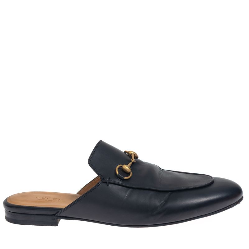 Sapato-Gucci-Princetown-Mule-Preto-