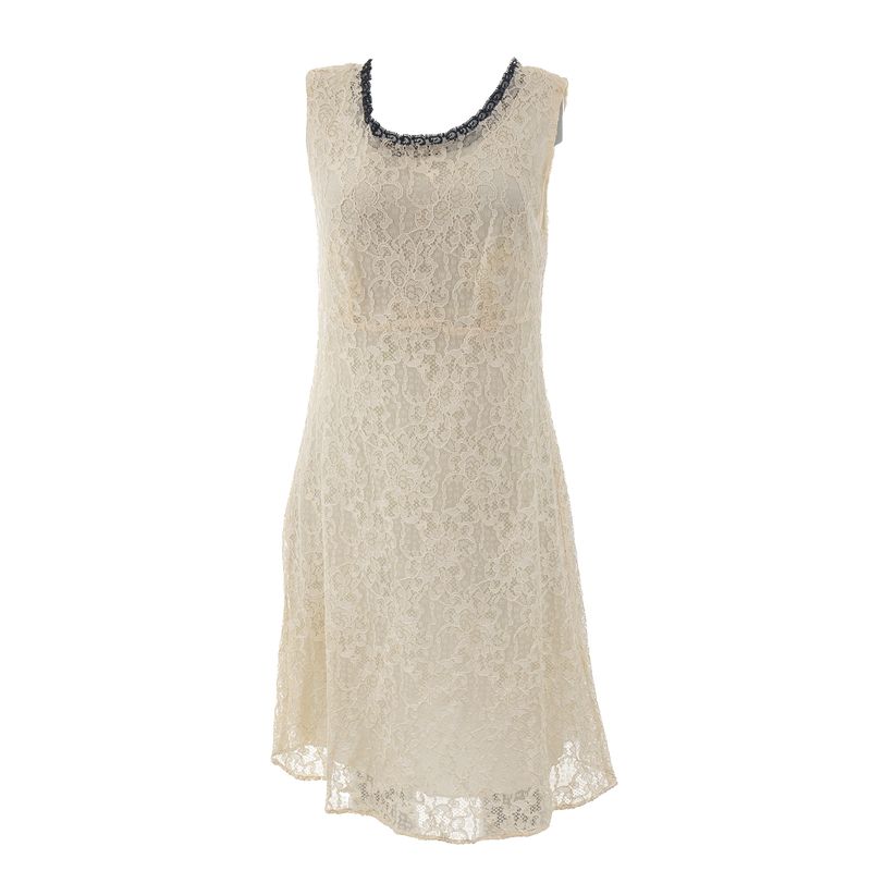 Vestido-Dolce---Gabbana-Renda-Preto-e-Branco-