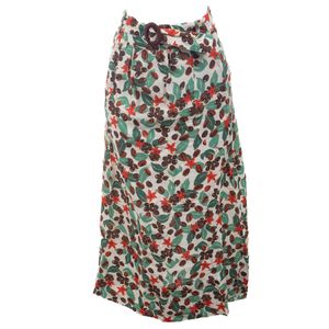 Saia Mixed Linho Estampada