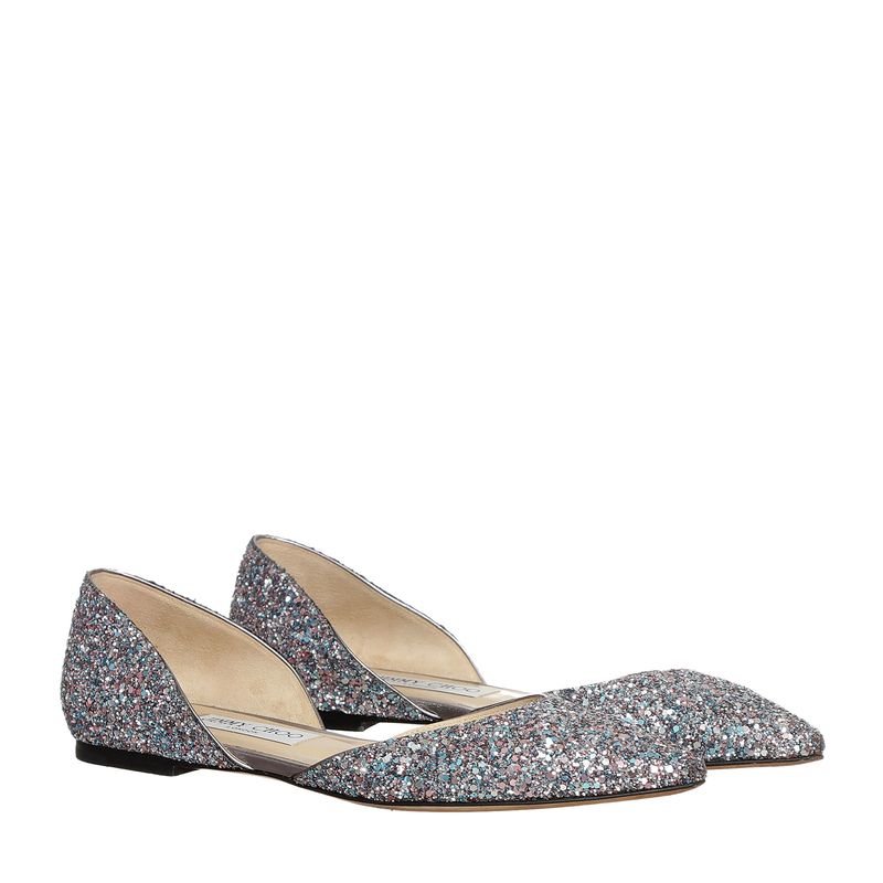 Sapatilha-Jimmy-Choo-Brilhante-Prateado