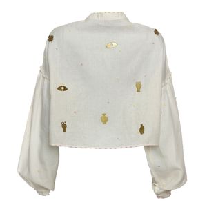 Blusa Wai Wai+Betina de Luca Bordada