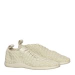 Tenis-Bottega-Veneta-Intrecciato-Creme-