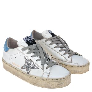 Tênis Golden Goose Hi Star Branco e Azul