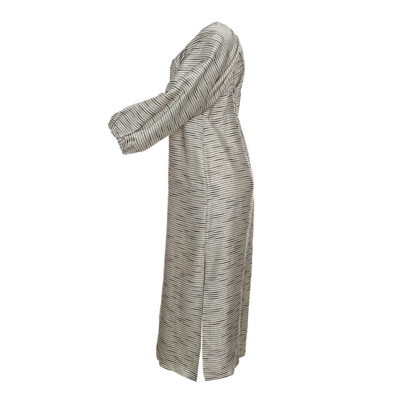 Vestido-Cris-Barros-Listrado-Branco