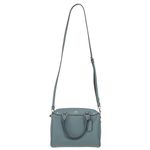 Bolsa-Coach-Bowler-Couro-Azul