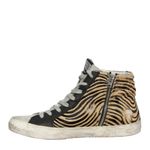 Tenis-Golden-Goose-Cano-Alto-Animal-Print
