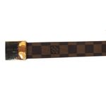 Cinto-Louis-Vuitton-Vintage-Damier-Ebene