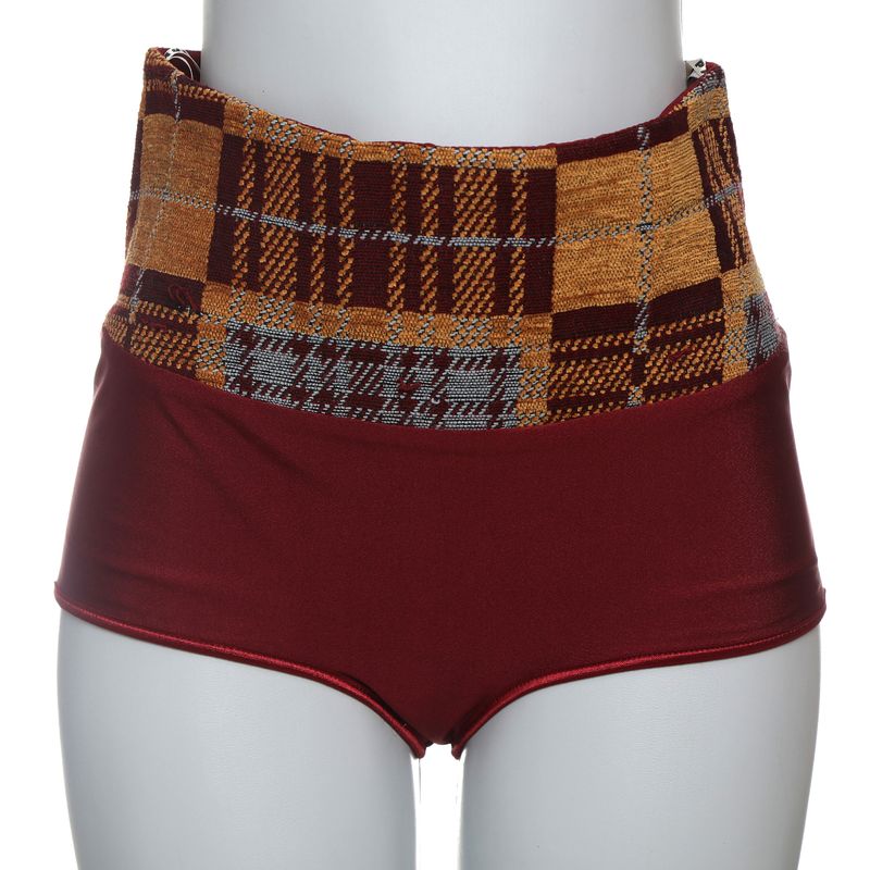 Calca-Paula-Raia-com-Hot-Pants-Veludo-Colorido