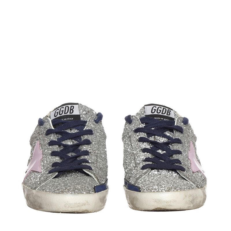 Tenis-Golden-Goose-Superstar-Glitter-Estrela-Lilas