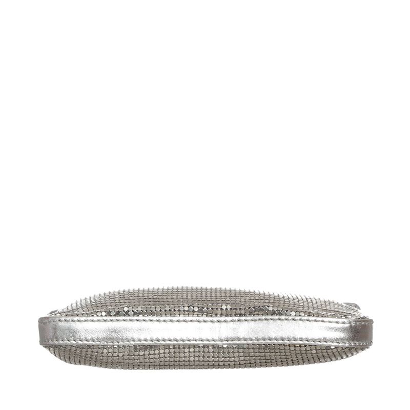 Bolsa-Chloe-Clutch-Malha-Metalica