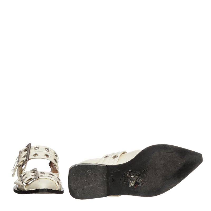 Sapatilha-Ganni-Wide-Welt-com-Fivela-Branca
