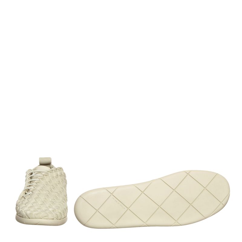 Tenis-Bottega-Veneta-Intrecciato-Creme-