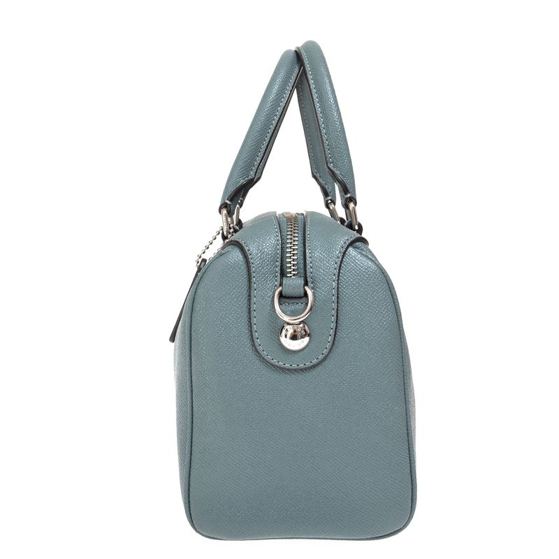Bolsa-Coach-Bowler-Couro-Azul