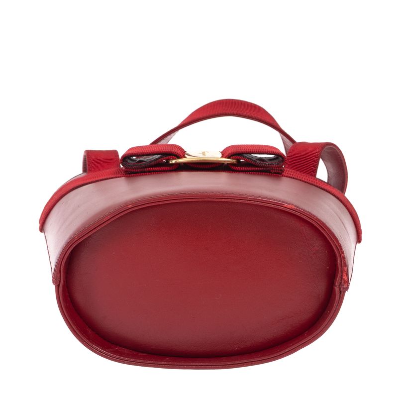 Bolsa-Ferragamo-Couro-Vermelho-
