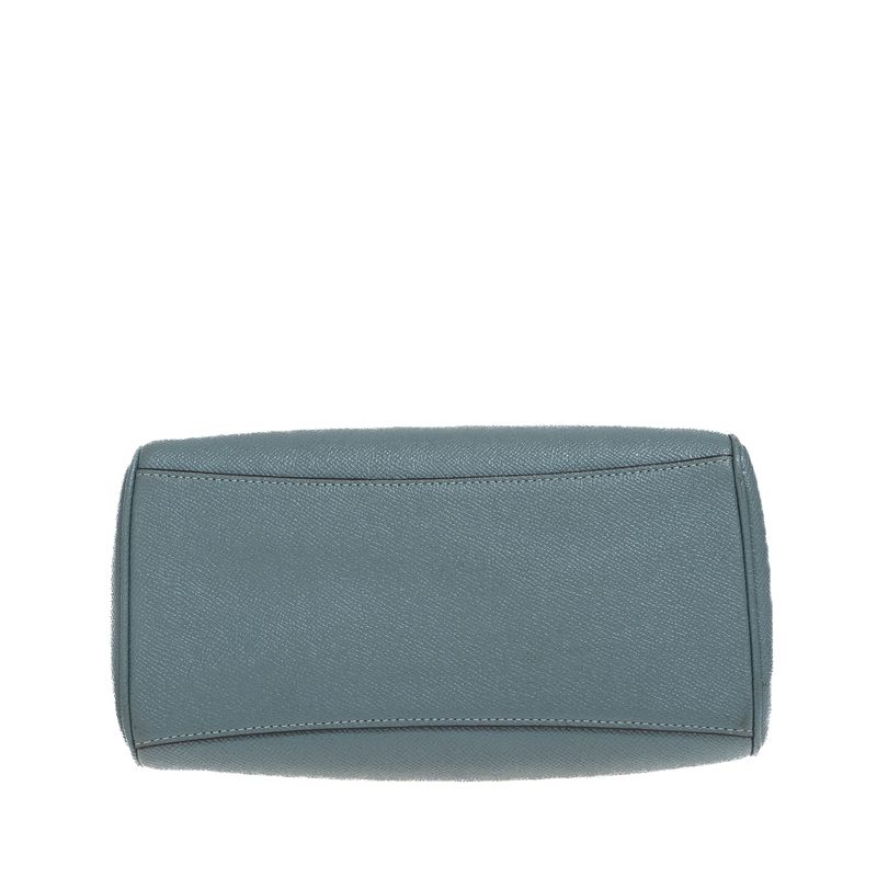 Bolsa-Coach-Bowler-Couro-Azul