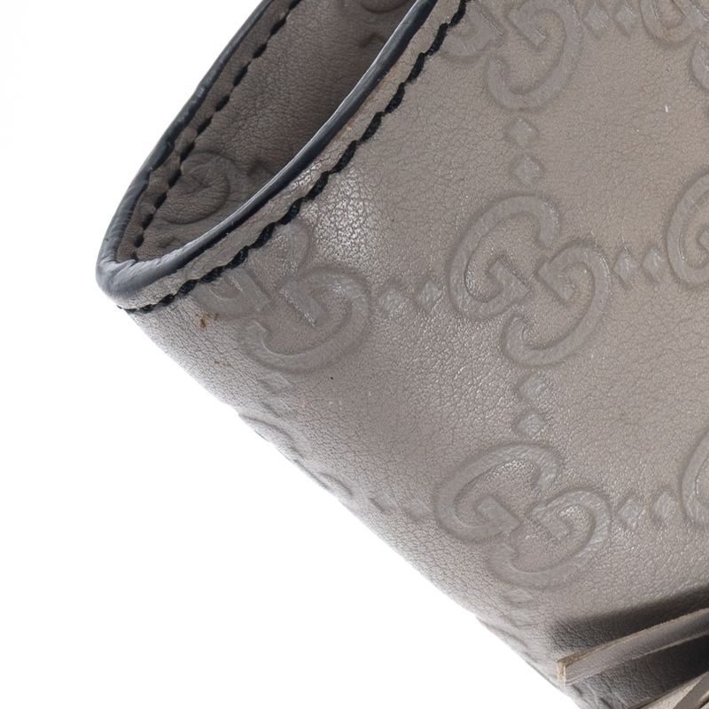 Bolsa-Gucci-Emily-Guccissima-Mini-Cinza-