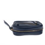 Bolsa-Saint-Laurent-Pochete-Lou-em-Couro-Marinho