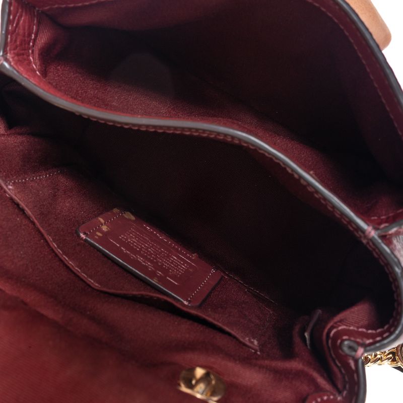 Bolsa-Coach-Couro-Texturizado-Vinho