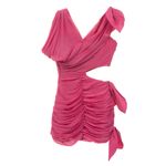 Vestido-Higrid-Sathler-Drapeado-Rosa