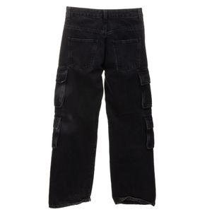 Calça NV Cargo Jeans Escura