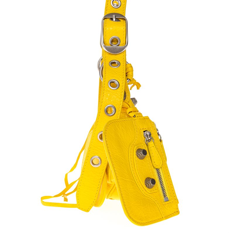 Bolsa-Balenciaga-Le-Cagole-Amarelo