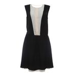 Vestido-By-Malene-Birger-Bicolor-Preto