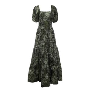 Vestido Mixed Botanica Verde