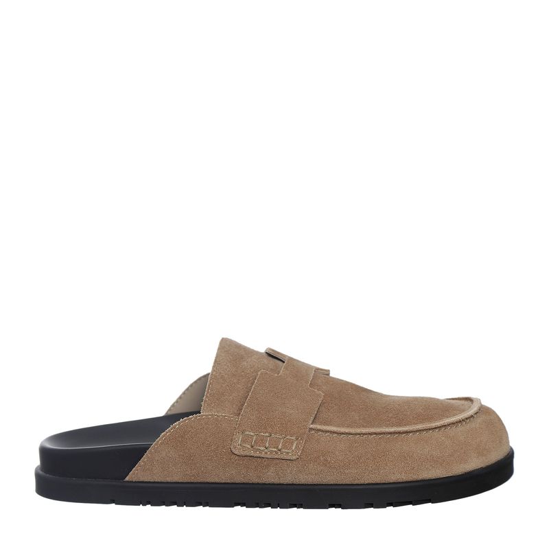 Sapato-Hermes-Mule-Go-Camurca-Bege