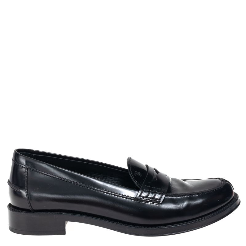 Mocassim-Tods-Couro-Preto-