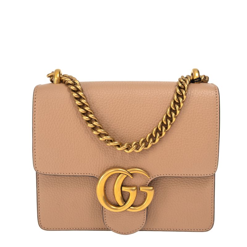 Bolsa-Gucci-GG-Marmont-Bege-