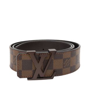 Cinto Louis Vuitton Damier Ebene Marrom