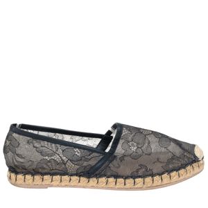 Espadrille Valentino Garavani Renda Preta