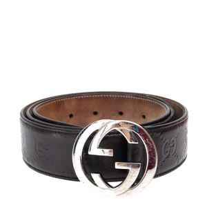 Cinco Gucci Guccissima Marrom