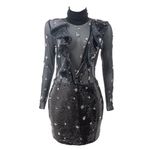Vestido-PatBo-Paetes-e-Tule-Preto-