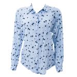Camisa-Cris-Barros-Estampa-Flores-Azul-