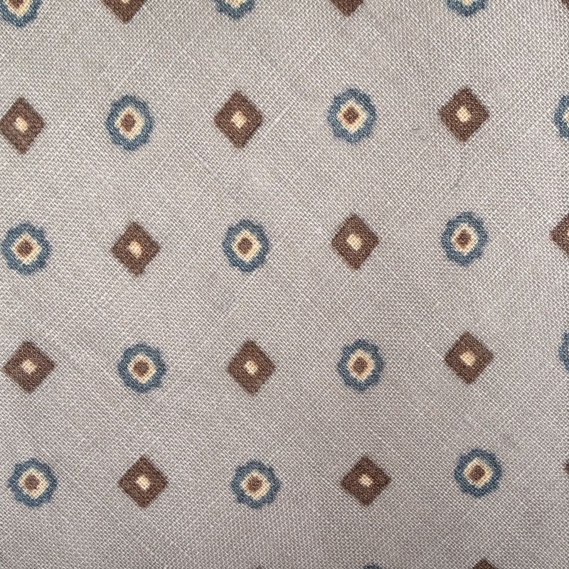 Gravata-Zegna-Linho-Cinza