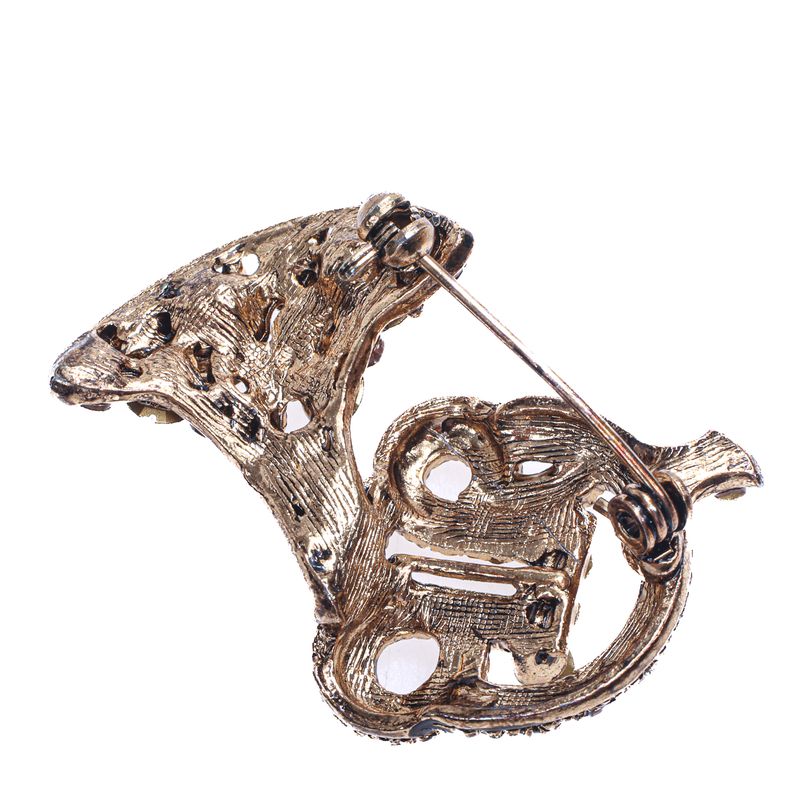 Broche-Vintage-Trompa-com-Cristais