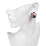 Brinco-de-Pressao-Vintage-Flor-Esmaltada