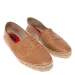 Espadrille-Carolina-Herrera-Couro-Marrom-
