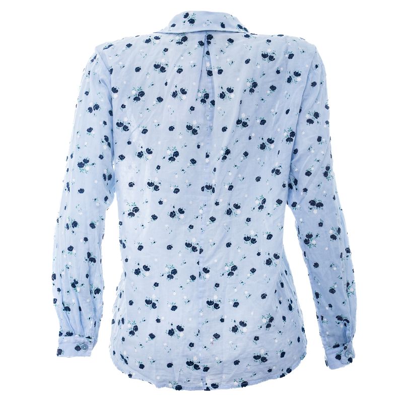 Camisa-Cris-Barros-Estampa-Flores-Azul-